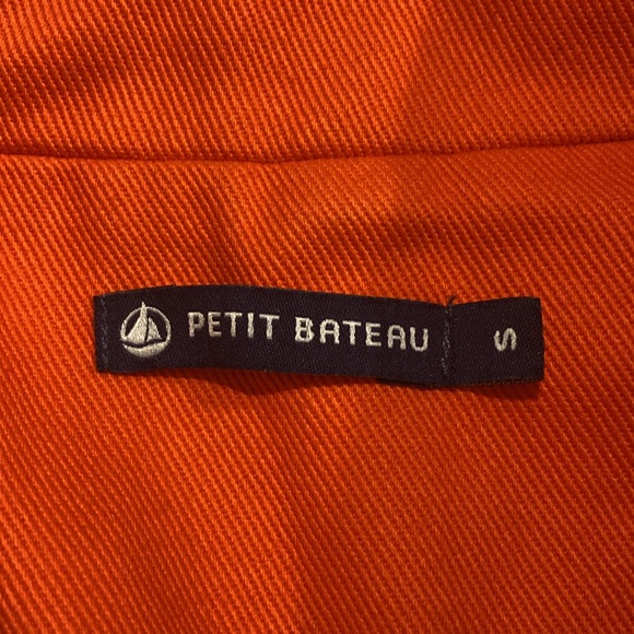 Petit Bateau Orange Pea Coat - Picture 4 of 6